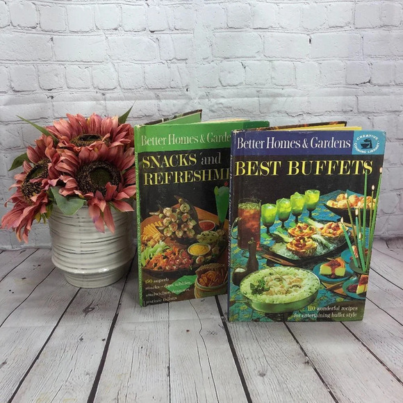 Better Homes And Gardens Other - vintage better homes and gardens cookbooks 1963